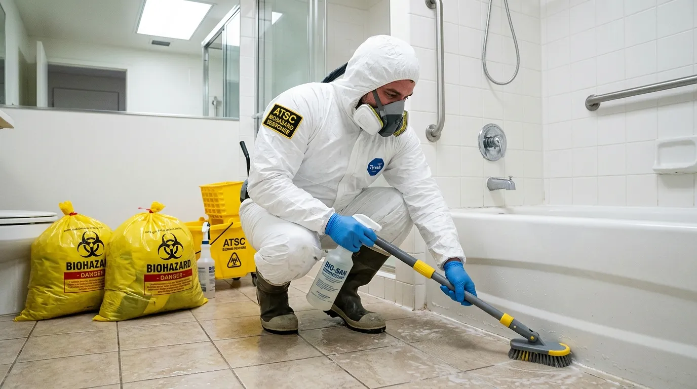 Decontamination equipment deployed for Blood Cleanup in Hialeah